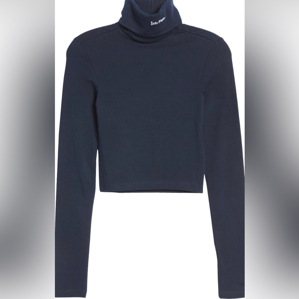 Urban Outfitters Blue Crop Top - Picture 5 of 5